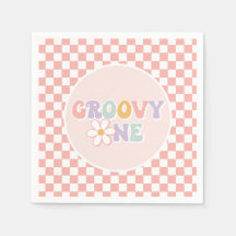 Uma garota muito fixe Pink Daisy Checker