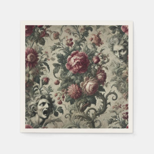 Guardanapo De Papel 🌹 Uma Herança Oca – Gótico Vitoriano