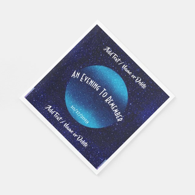 Guardanapo De Papel Uma Noite para Lembrar (Quina)