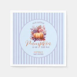 Guardanapo De Papel Uma Pequena Abóbora Está No Caminho Do Chá de fral