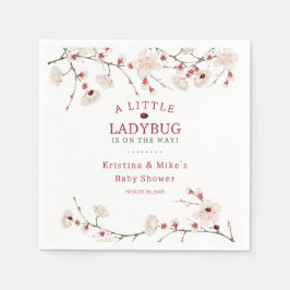 Guardanapo De Papel Uma Pequena Garota De Ladybug