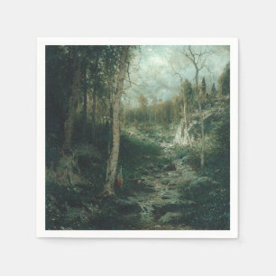 Guardanapo De Papel Uma pintura de uma antiga clareira (1881) - Guarda