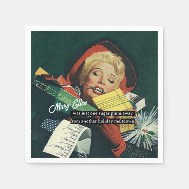 Guardanapo De Papel Uma Placa De Açúcar Longe De Outra Derretida De Fé (Frente)