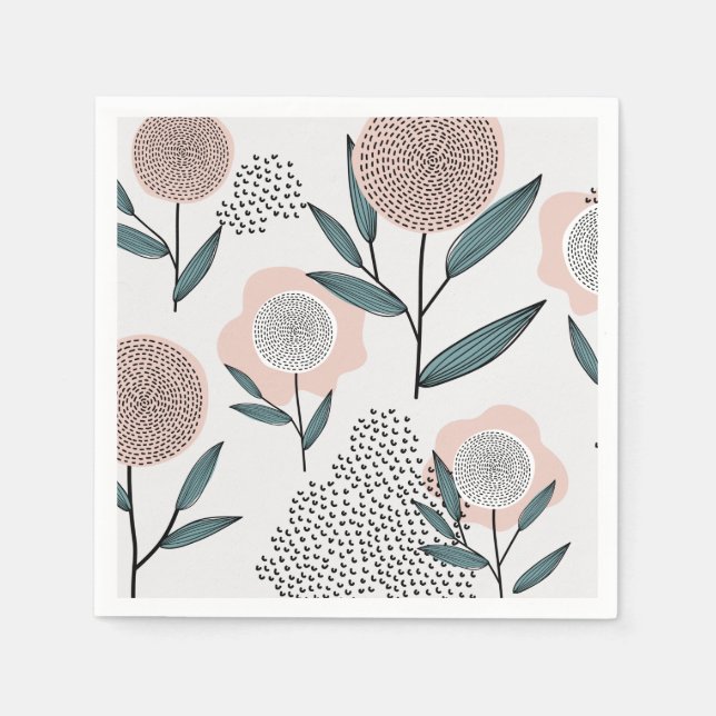Guardanapo De Papel Uma rosa (Frente)