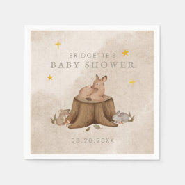 Guardanapo De Papel Uma vez no Time Woodland Storybook