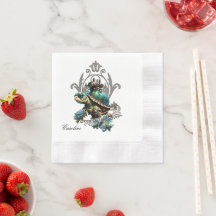 Única tartaruga-galinha.