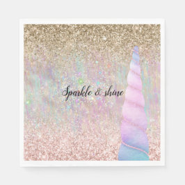 Guardanapo De Papel Unicorn Sparkle