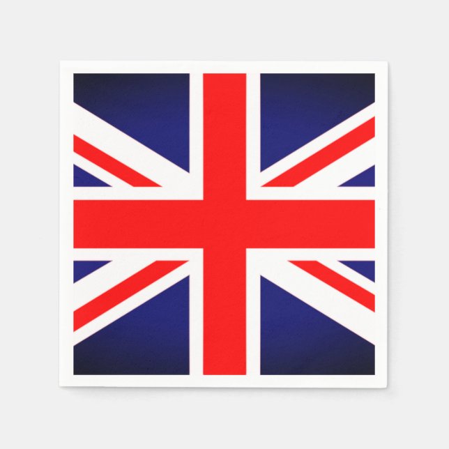 Guardanapo De Papel Union Jack Napkins (Frente)