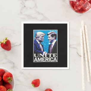 Guardanapo De Papel Unir América Ícone Trump 