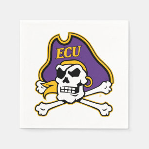 Guardanapo De Papel Universidade da Carolina do Leste   Piratas ECU