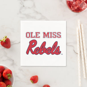 Guardanapo De Papel Universidade do Mississippi Ole Miss Rebels