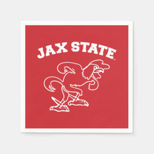 Guardanapo De Papel Universidade Estadual de Jacksonville JAX State Ga