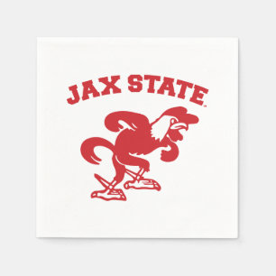 Guardanapo De Papel Universidade Estadual de Jacksonville JAX State Ga