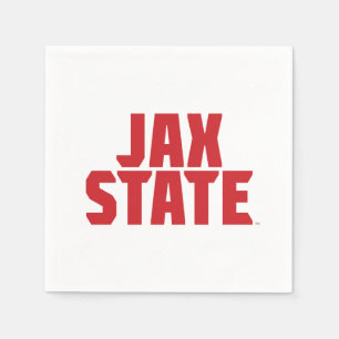 Guardanapo De Papel Universidade Estadual de Jacksonville JAX STATE Ve
