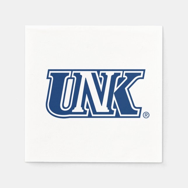 Guardanapo De Papel UNK | Universidade de Nebraska em Kearney (Frente)