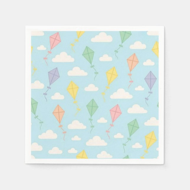 Guardanapo De Papel Up, Up and Away (Frente)