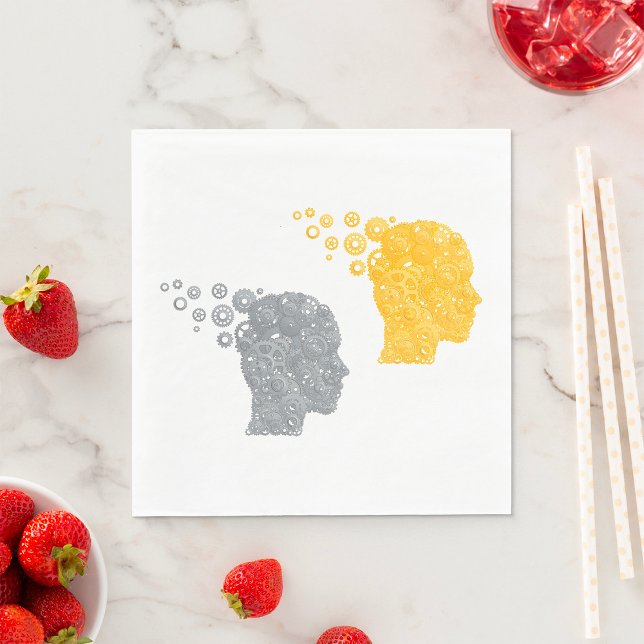 Guardanapo De Papel Ursos de Cabeça Humana (Criador carregado)