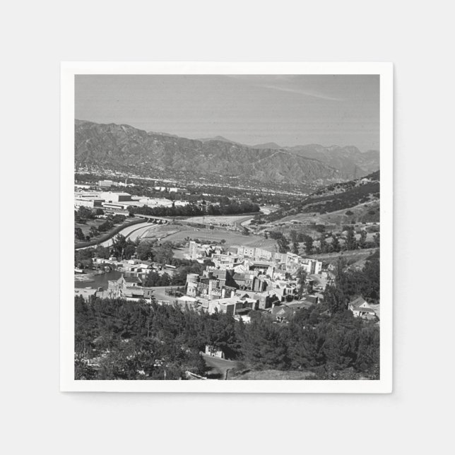 Guardanapo De Papel US California Hollywood Universal studio 1970 (Frente)