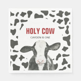 Guardanapo De Papel Vaca Sagrada Estou Farto de Impressão de Vaca de a