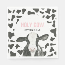 Guardanapo De Papel Vaca Sagrada Estou Farto de Impressão de Vaca de a