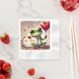 Guardanapo De Papel Valentine Sapo Fofo