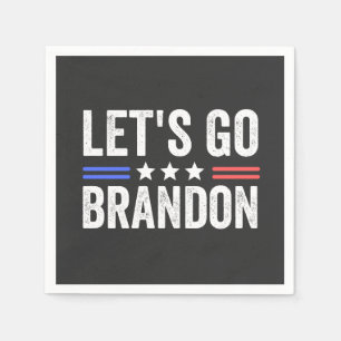 Guardanapo De Papel Vamos Go Brandon