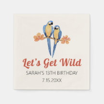 Vamos Obter Selvagem da Selva da Macaw Selvagem