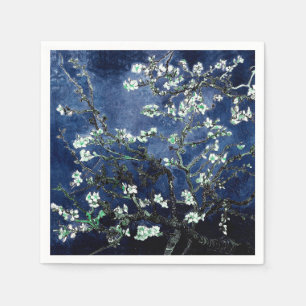 Guardanapo De Papel Van Gogh Almond Blossoms Midnight Blue