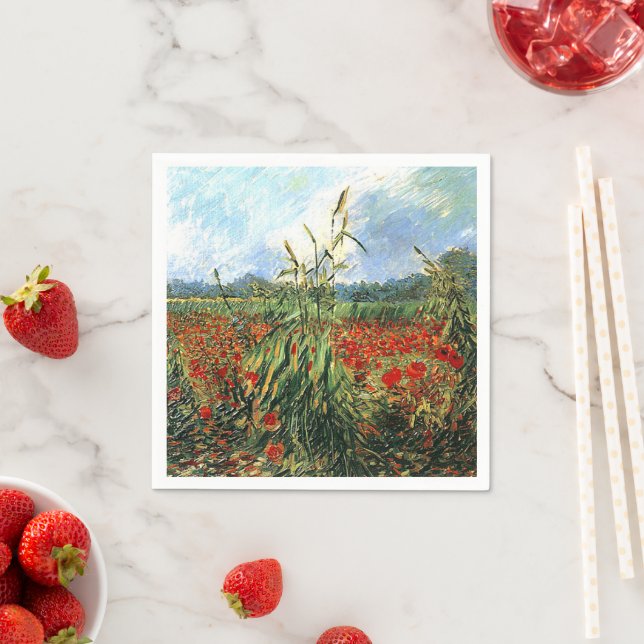 Guardanapo De Papel Van Gogh - Ouvidos Verdes de Trigo (Insitu)