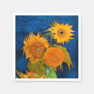 Guardanapo De Papel Van Gogh Sunflower