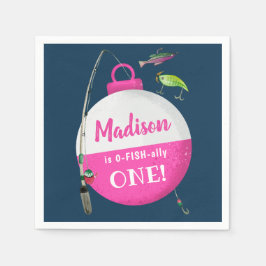 Guardanapo De Papel Varrendo no Grande Aniversário de Pesca ONE