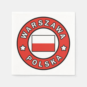 Guardanapo De Papel Varsóvia Polska