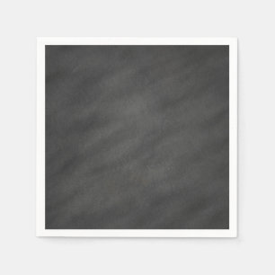 Guardanapo De Papel Vazio de Conselho de giz preto Cinza de fundo do q