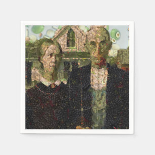 Guardanapo De Papel Vegan Gothic Fine Art Spoof
