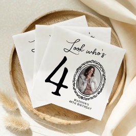 Guardanapo De Papel Veja quem é o quarenta aniversário de 40 anos de f