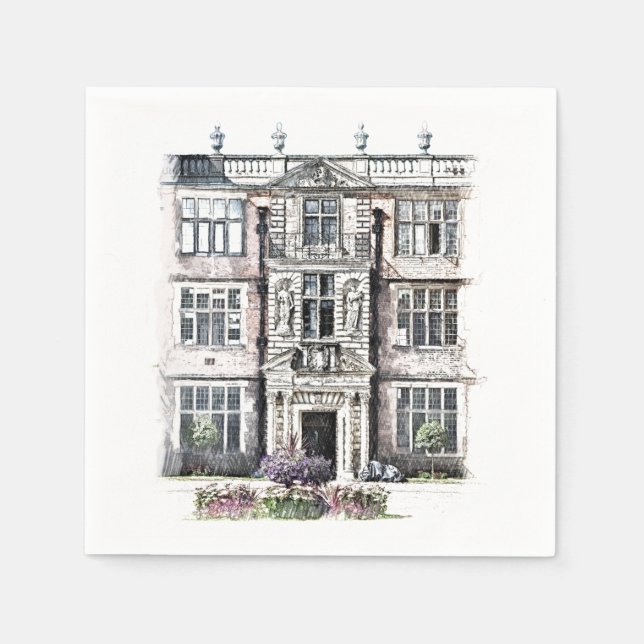 GUARDANAPO DE PAPEL VELHA INGLATERRA (Frente)