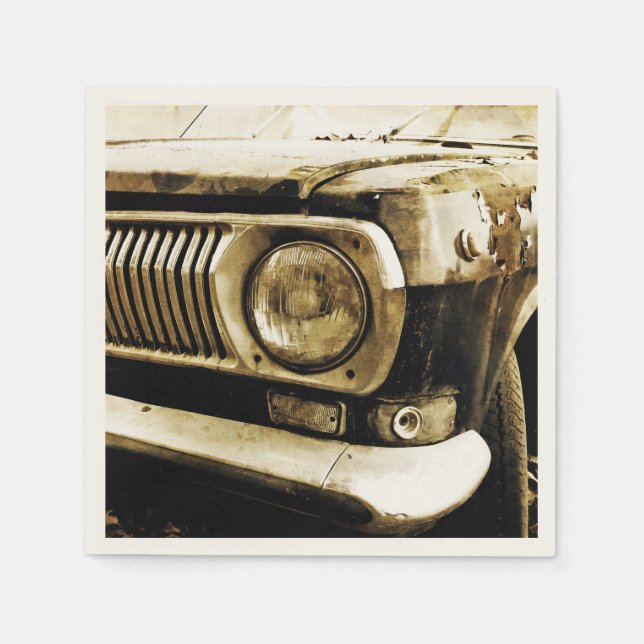 Guardanapo De Papel Velho farol Clássico #2 (Frente)