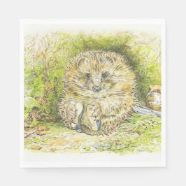 Guardanapo De Papel Velho Sr. Prickly Pin (ouriço-cacheiro) (por Beatr