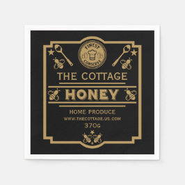 Guardanapo De Papel Vendedor de mel
