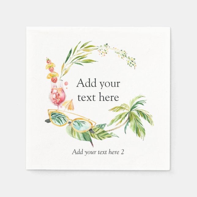 Guardanapo De Papel Verão (Frente)