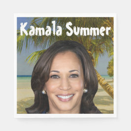 Guardanapo De Papel Verão de Kamala 2024