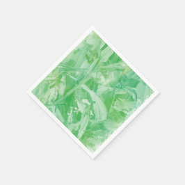 Guardanapo De Papel Verde Brilhante Texturizado