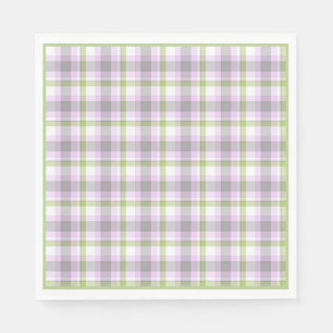 Guardanapo De Papel Verde limão Rosa Violeta Roxo Xadrez Branca de Ta