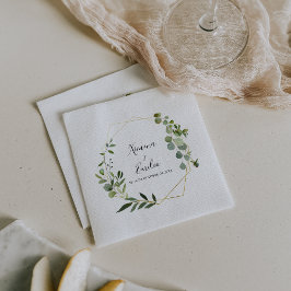 Guardanapo De Papel Verde Tropical Deixa Casamento Espanhol Napkin