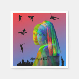 Guardanapo De Papel Vermeer na NYC
