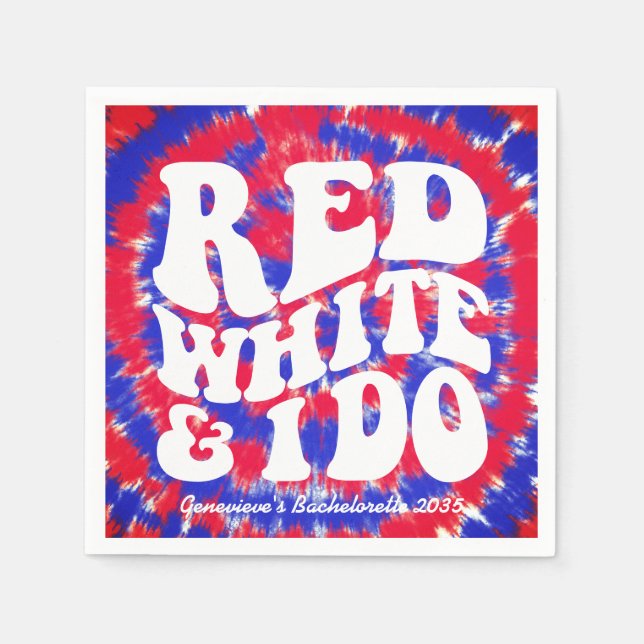 Guardanapo De Papel Vermelho Branco e Eu Faço Dia da Independência Ret (Frente)