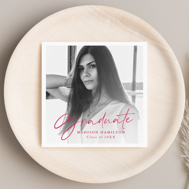 Guardanapo De Papel Vermelho | Graduação de Foto por Script Na moda (Criador carregado)