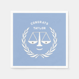 Guardanapo De Papel Vermelho para Graduação na Faculdade de Direito