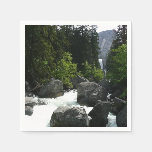 Guardanapo De Papel Vernal cai à distância em Yosemite (Frente)