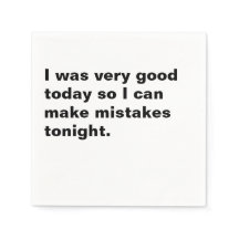 Very Good Today Make Mistakes Tonight Cocktail
